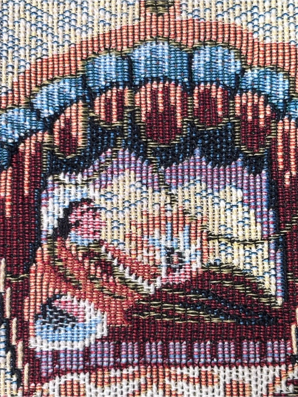 VTG Bombay Co Vintage Elephant Tapestry Wall Hanging Art 39x24 Boho Global Decor